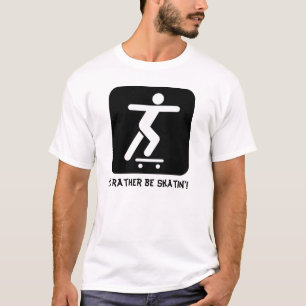Camiseta de skate, Preferencialmente a andar de sk
