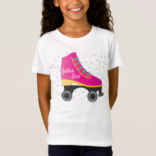 Camiseta de Skate Roller para Garotas de Nova Jers