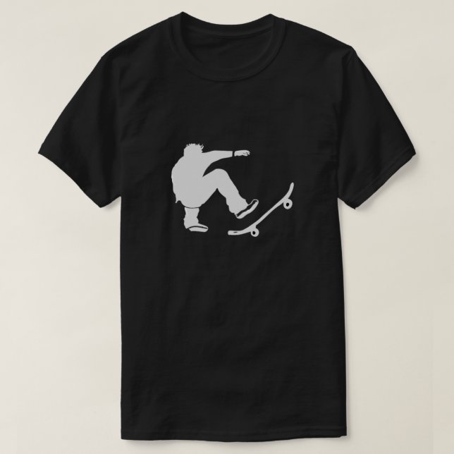 Camiseta de skater (Frente do Design)