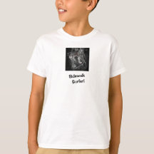 Camiseta de Skater Branco Sidewalk Surfer Pro Imag