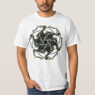 Camiseta de Skeleton Mandala