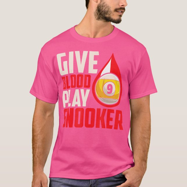 Camiseta Dê Snooker Piscina Billiard Snooker (Frente)