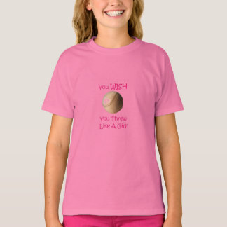 Camiseta de Softball Girl