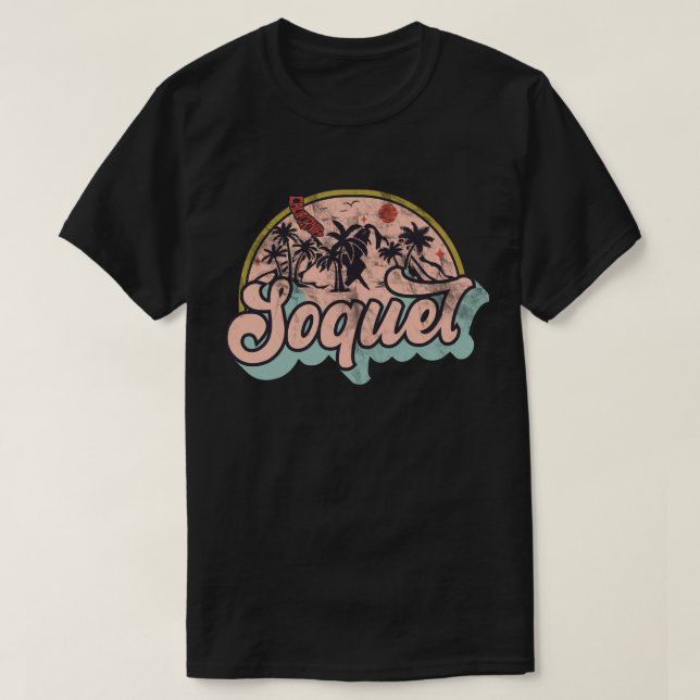 Camiseta de Soquel, Califórnia (Frente do Design)