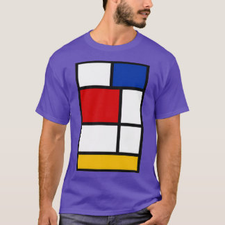 Camiseta De Stijl 1 Mondrian Inspired