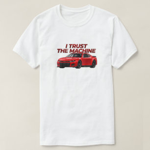 Camiseta de Stock Car Racing - Preto Eu Confio n