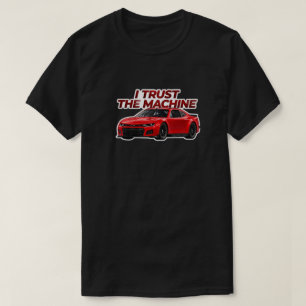 Camiseta de Stock Car Racing - Preto Eu Confio n