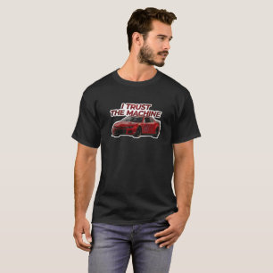 Camiseta de Stock Car Racing - Preto Eu Confio n