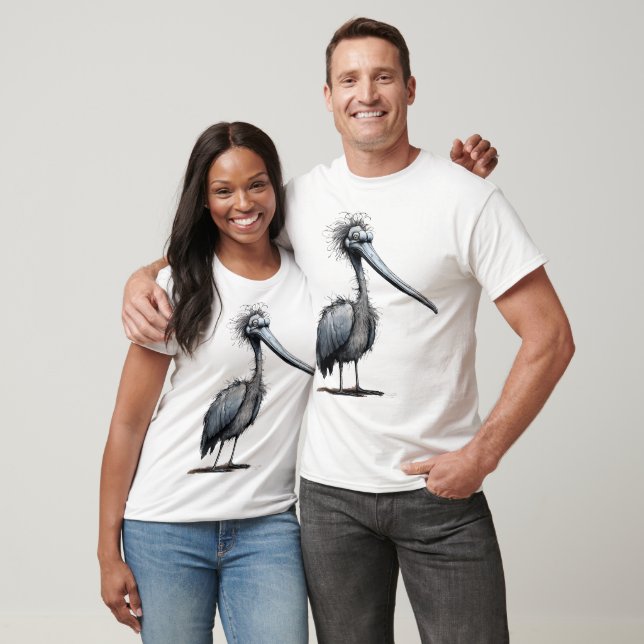 Camiseta de Stork, de pouca capacidade (Unissex)