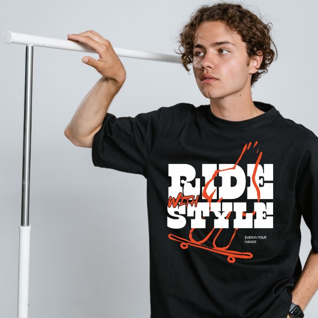 Camiseta de street wear com estilo para andar (Criador carregado)