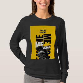 Camiseta de Sudor Graphic Me vs Me Fim da Lenda