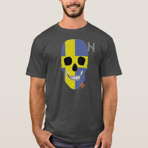 Camiseta de Suecia HANDSKULL básica B2