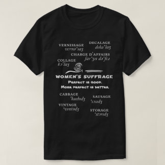 Camiseta de Sufrágio feminino