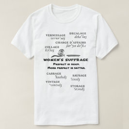 Camiseta de Sufrágio feminino