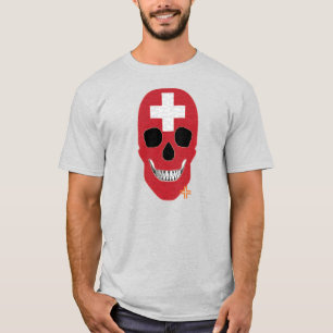 Camiseta de Suiça HANDSKULL    basicB2