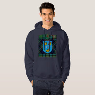 camiseta de suor com escudo do clã Ferguson