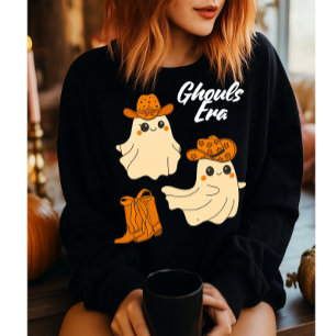 Camiseta de suor da "Era Ghouls" fofa, era do Hall