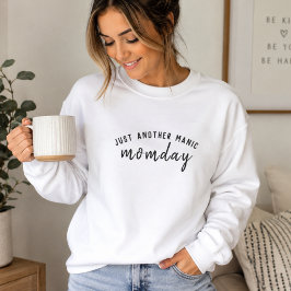 Camiseta de Suor da Vida de Mãe | Apenas Mais um D