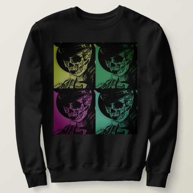 Camiseta de Suor de Menina Caveira (Frente do Design)