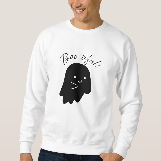 Camiseta de suor fantasma Boo-tiful masculina (Frente)