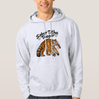 Camiseta de suor Funny Saber Tithe Tooger para Adu