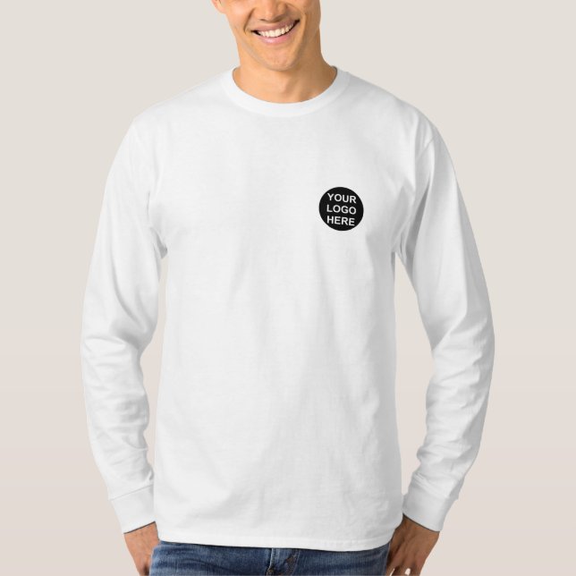 Camiseta de suor personalizada para funcionários c (Frente)