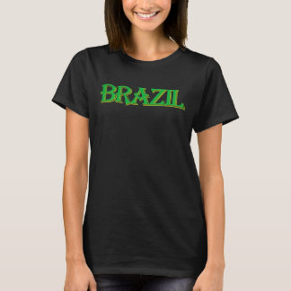 Camiseta de Suporte da Equipe de Futebol do Brasil