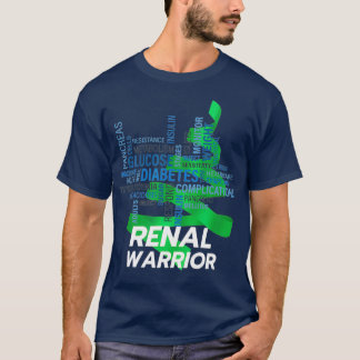 Camiseta de suporte de diálise por CKD do Guerreir
