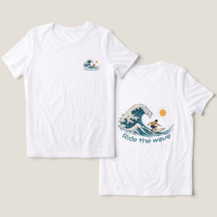 Camiseta de Surf Ride the Wave