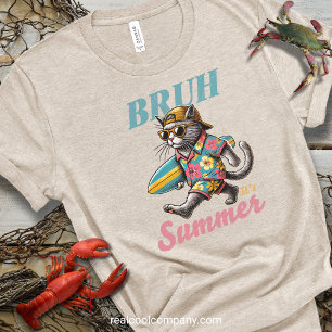 Camiseta de Surfista Legal, Cara, É Verão