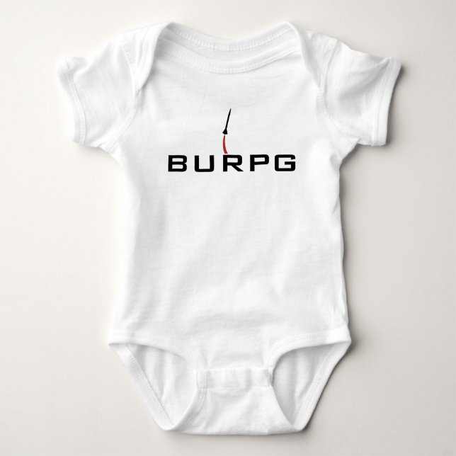 Camiseta De T da Capa das mulheres de BURPG 3/4 (Frente)