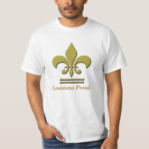 Camiseta De "T orgulhoso do valor Louisiana"