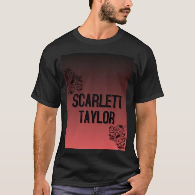 Camiseta De "t-shirt básico Scarlett Taylor" (Frente)