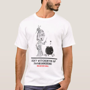 Camiseta De "t-shirt branco Vicky Witcherton"