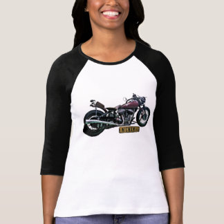 Camiseta De t-shirt da Capa das mulheres 3/4