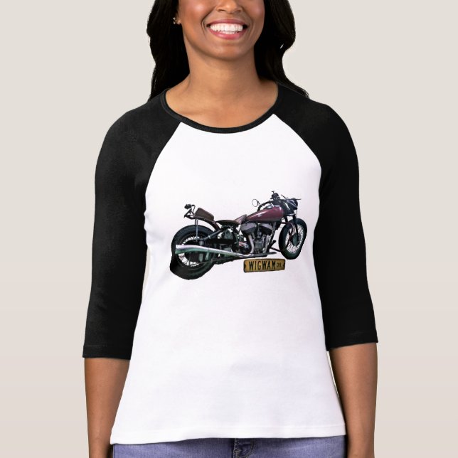 Camiseta De t-shirt da Capa das mulheres 3/4 (Frente)