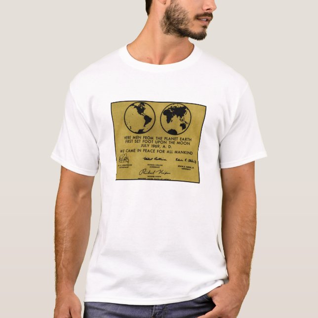 Camiseta De "t-shirt da CHAPA APOLLO" do bronze (Frente)