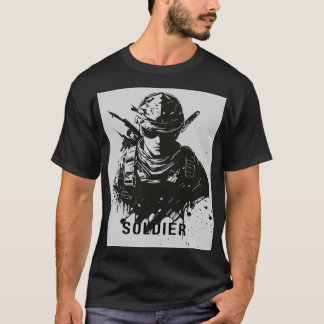 Camiseta 👕 de T-shirt da Cinza preta