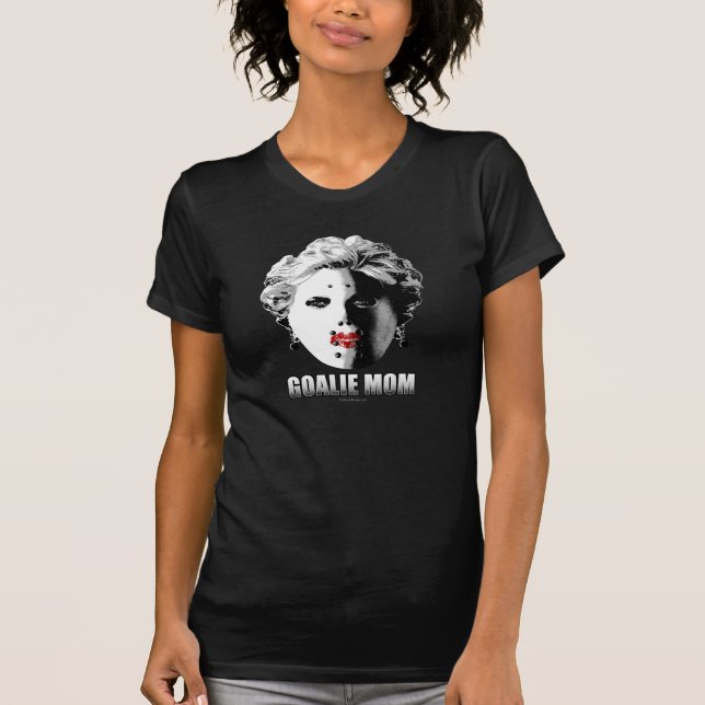 Camiseta de T-Shirt da Mãe de Hóquei (Frente)