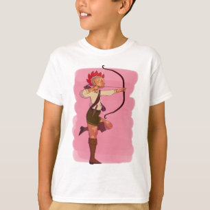 Camiseta de T-Shirt do Arqueiro de Crianças