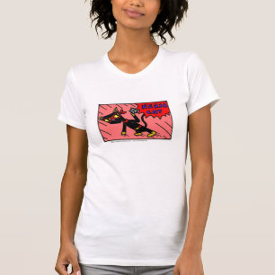 Camiseta De "t-shirt ocasional da colher das mulheres do