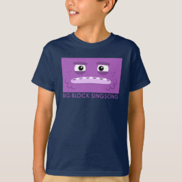 Camiseta de T-Shirt para Crianças Roxas da BBSS La