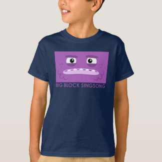 Camiseta de T-Shirt para Crianças Roxas da BBSS La