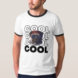Camiseta 🐶 de T-Shirt Ringer de Cachorro legal | Freefit C