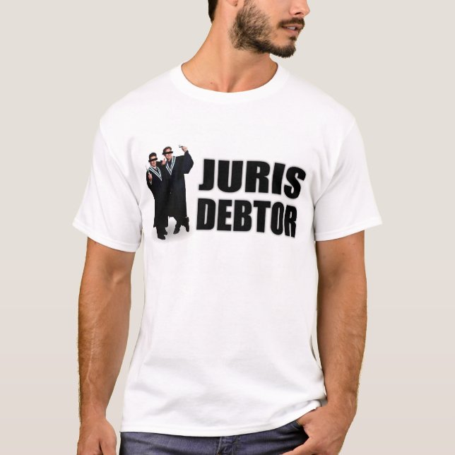 Camiseta De "t-shirt & roupa do devedor Juris" (Frente)