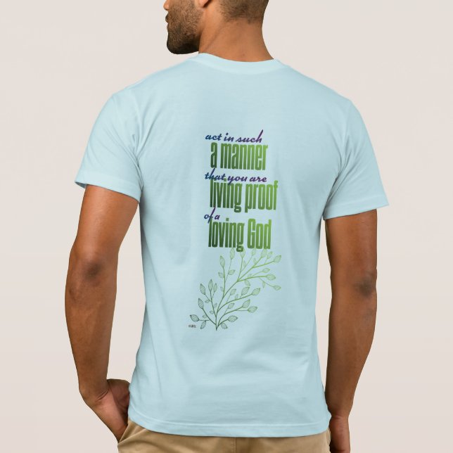 Camiseta De Tal Forma (Verso)