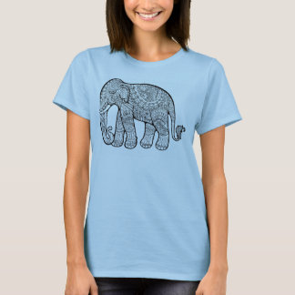 Camiseta De "tanque da correia de espaguetes do ELEFANTE