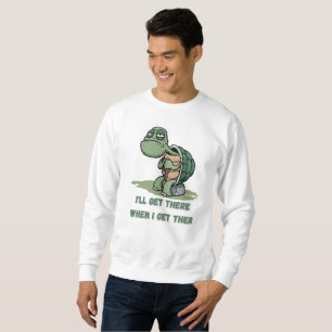 Camiseta de tartaruga de desenho animado