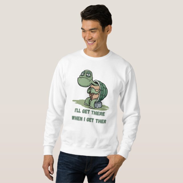Camiseta de tartaruga de desenho animado (Frente Completa)