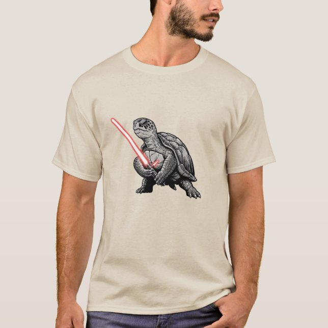 camiseta de tartaruga jedi (Frente)